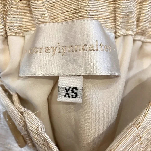 Anthropologie Shimmer Trouser Pants - Picture 8 of 10